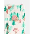 thumbnail image 5 of Holiday Time Toddler Girls Top and Pants Fleece Pajama Set, 2-Piece, Sizes 12M-5T, 5 of 5