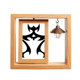 thumbnail image 1 of la constelación de  signo del zodiaco Marco giratorio de madera 4x6, 1 of 3