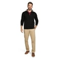 thumbnail image 2 of Chaps Mens' & Big Men's Full Zip Fleece Sweater Jacket, Sizes S-2XL, 2 of 6