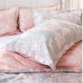 Blush Pink Bedding Sets Full Size Girls Damask Flower Bedding 100