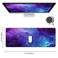 thumbnail image 2 of Heduofu  Mouse Pad, Galaxy Mouse Pad, Cute Square Waterproof Mouse Mat Non-Slip Rubber Base Computer Mousepad for Office Laptop 31.5x11.8 in, 2 of 6