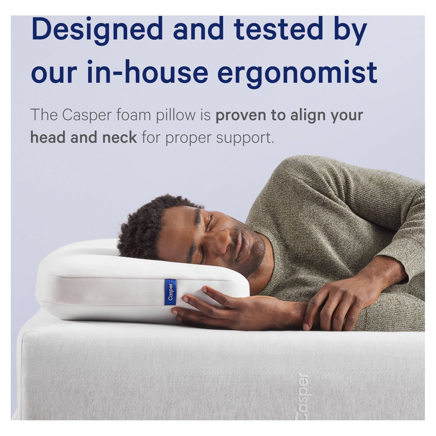 Casper The Essential Cooling Foam Pillow, Size: Standard