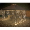 thumbnail image 4 of 320 LEDs Curtain Lights, Fairy String Lights, Warm White, 4 of 8