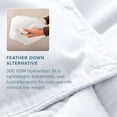 thumbnail image 5 of Bare Home Down Alternative Comforter Set - 3-Pieces - All Seasons - Full, White, 5 of 8