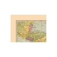 thumbnail image 3 of Historic Map - Guatemala Honduras Nicaragua Costa Rica Panama - Hammond 1910 - 29.80 x 23 - Vintage Wall Art, 3 of 5