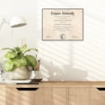 thumbnail image 4 of Mainstays – 8.5x11 Picture Frame – Black Front Loading Document Frame Wall Photo Frame, 4 of 9