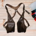 thumbnail image 6 of yuksok Hidden Underarm Shoulder Bag Shoulder Pouch for Outdoor Sports Cosplay Party Brown, 6 of 9