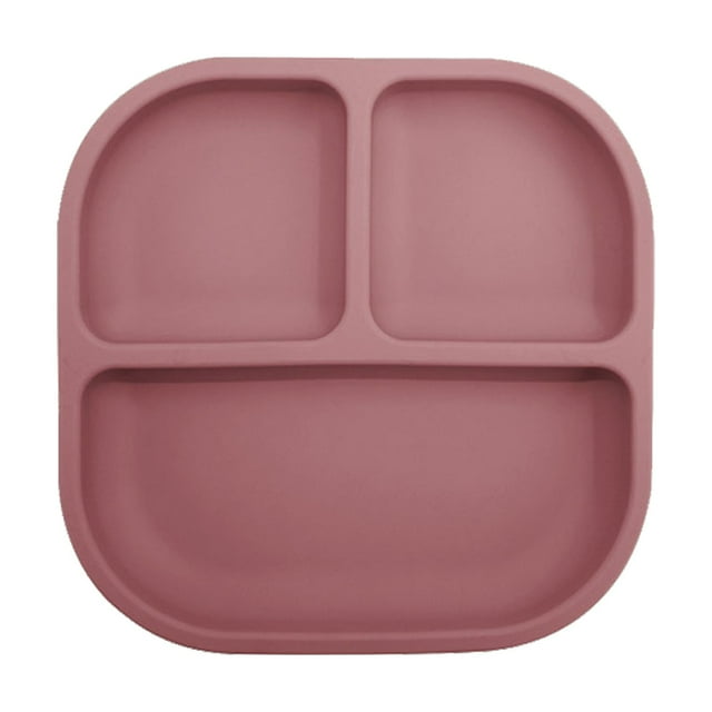 SHAGUOZHOU Silicone Divided Plate Tray For Dining Table Kitchen Living Room Multipurpose Serving Dish Food Container Dining Table Runner Set for 8 Christmas Place Mats Indoor Dining 36 round Table Mat