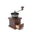 thumbnail image 2 of Molino Manual de granos de café, molinillo de granos de café Retro de madera de estilo Vintage, especias, 2 of 6