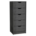thumbnail image 6 of Miekor Furniture Basilea 5 Drawers Tall Dresser, Pull Out System 62891, 6 of 7