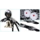 thumbnail image 4 of Disfraz de Perro de Halloween Disfraz de Perro Araña de Halloween Disfraz de Mascota Disfraz de Cosplay Ropa de Halloween para decoración de Perros Grandes y medianos (L) oso de fresa Electrónica, 4 of 5