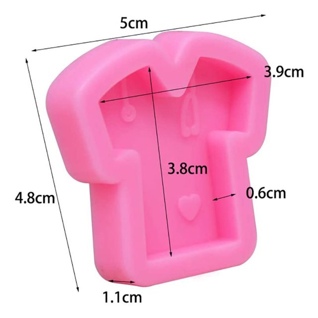 Cake topper decoration T Shirt Doctor Theme Silicone Mold DIY Desserts Cupcake Cake Topper Decoration ANGGREK Otros