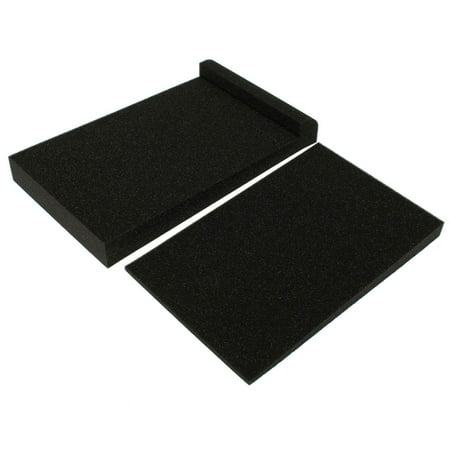 Monitor Audio Studio Speakers - Studio Monitor Speakers Isolation Foam Pads Black Suitable for 5