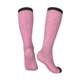 thumbnail image 4 of Balery Glitter Pink Fun Novelty Socks Men'S Women'S Crew Socks Funny Crazy Novelty Socks Quirky And Cool Socks, 4 of 9