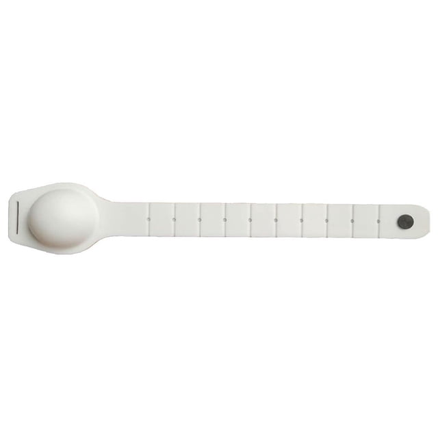 Langgg Distributeur Portable Bracelet Distributeur de Main Facile à Nettoyer Mains Ajustables Adapté pour Adulte & Enfant Blanc 5ensemble