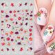 thumbnail image 1 of Pegatinas de Flores de Uñas onlyliua Decoración de Uñas Calcomanías de Flores 3D Autoadhesivos Suministros de Uñas Primavera y Verano de Mujeres Accesorios, 1 of 3