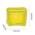 thumbnail image 5 of Multipurpose Sundries Storage Bag Square Mesh Storage Bag Cosmetic Organizer Travel Cosmetic Storage Pouch Enduring, 5 of 11
