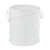 Honey Can Do Breathable Large Nylon Pop-Up Hamper, White