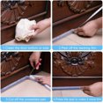 thumbnail image 4 of Door Bottom Weatherstrip Silicone Seal Strip for Door and Window Transparent for Waterproof, Windproof, Dustproof, Insect Resistant 10M x 3.5CM, 4 of 5