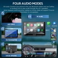 thumbnail image 4 of Estéreo para coche Carpuride C98, pantalla CarPlay Android Auto de 9 pulgadas, 4 of 8