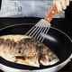 thumbnail image 3 of Stainless Steel Fish Spatula Turner, Wood Handle Fish Spatula, Slotted Turner, Kitchen Metal Spatula, 3 of 5