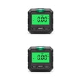 thumbnail image 1 of kurtrusly Digital Level Box Protractor LCD 490° Levels Gauge Bevel Gauges High Precision Backlight Universal Angle Protractors Black/Type 2 2Set, 1 of 6