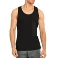 thumbnail image 2 of Men's Tank Tops Premium Cotton Heavyweight Muscle Tanks Sleeveless Tops Shirt Loose Fit Performance Moisture Wicking S-3XL Gym Sport Activewear, 2 of 3