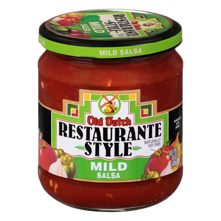 Old Dutch Restaurante Style Mild Salsa, 16 oz Jar