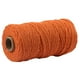 thumbnail image 5 of Toystoory 1 rollo de cuerda de algodón hecha a mano, 3mm de diámetro, cuerdas artesanales tejidas de un solo Color, 100m Artesanía Naranja Toystoory HA5320-04B, 5 of 6