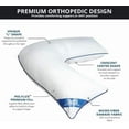 thumbnail image 3 of Contour L-Shaped Pillow for Side Sleepers and Back Pain Relief, 3 of 4