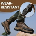 thumbnail image 4 of LAoutun Work Boots for Men Steel Toe Boots Wear-resistant Indestructible Construction Boots, 4 of 6