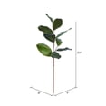 thumbnail image 2 of Vickerman 30" Artificial Green Magnolia Spray. Includes 3 sprays per pack., 2 of 4