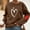 Brown, variant on Beige Womens Sweatshirts Trendy Workout Love Heart Pullover Loose Tops for Women Streetwear Crew Neck Long Sleeve Tops