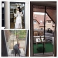 thumbnail image 4 of Lace Magnetic Mesh Screen Door, Magic Instant Magnet Screen Door Net Curtain, Automatic Bug off Door Screen with Super Strong Velcro and Magnets, Fits Door Size up to 34"x 82", Black, 4 of 6