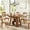 3-Walnut, variant on Extendable Dining Table 47.24''-66.92'', Seats 4-6, Rectangle Kitchen Table with Removable Leaves, Storage Shelf, Walnut