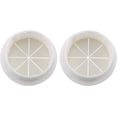 thumbnail image 4 of 2 Pcs Illets de Câble de Bureau 2 Pouces (50mm) pour PC Blanc (Blanc-2 Pcs) (Blanc), 4 of 5