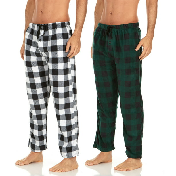 Daresay - Men’s Microfleece Pajama Pants/Lounge Wear with Pockets ...