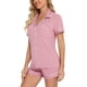 thumbnail image 3 of Set de pijama Lounge Anjue para mujer B-Dusty Rose talla M, 3 of 5