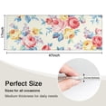 thumbnail image 5 of Pioneer Flower Floral Print Pattern Kitchen Rug Mat,Kitchen Runner Rugs Non Skid Washable,Decorative Kitchen Floor Mats for Kitchen,Sink,Laundry,17"X47", 5 of 5