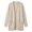 Beige, variant on Womens Knit Cardigan Sweater Long Sleeve Open Front Casual Comfortable Coat Versatile Everyday Layering Jacket Deep Patch Pockets Soft Hand Feel