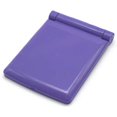 thumbnail image 2 of Makeup Cosmetic Folding Portable Compact Pocket Travel Mirror with 8 LED Lights Lamps (Purple), 2 of 5