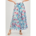 thumbnail image 2 of Woman Within Plus Size Pull-On Elastic Waist Crinkle Printed Skirt, 2 of 6