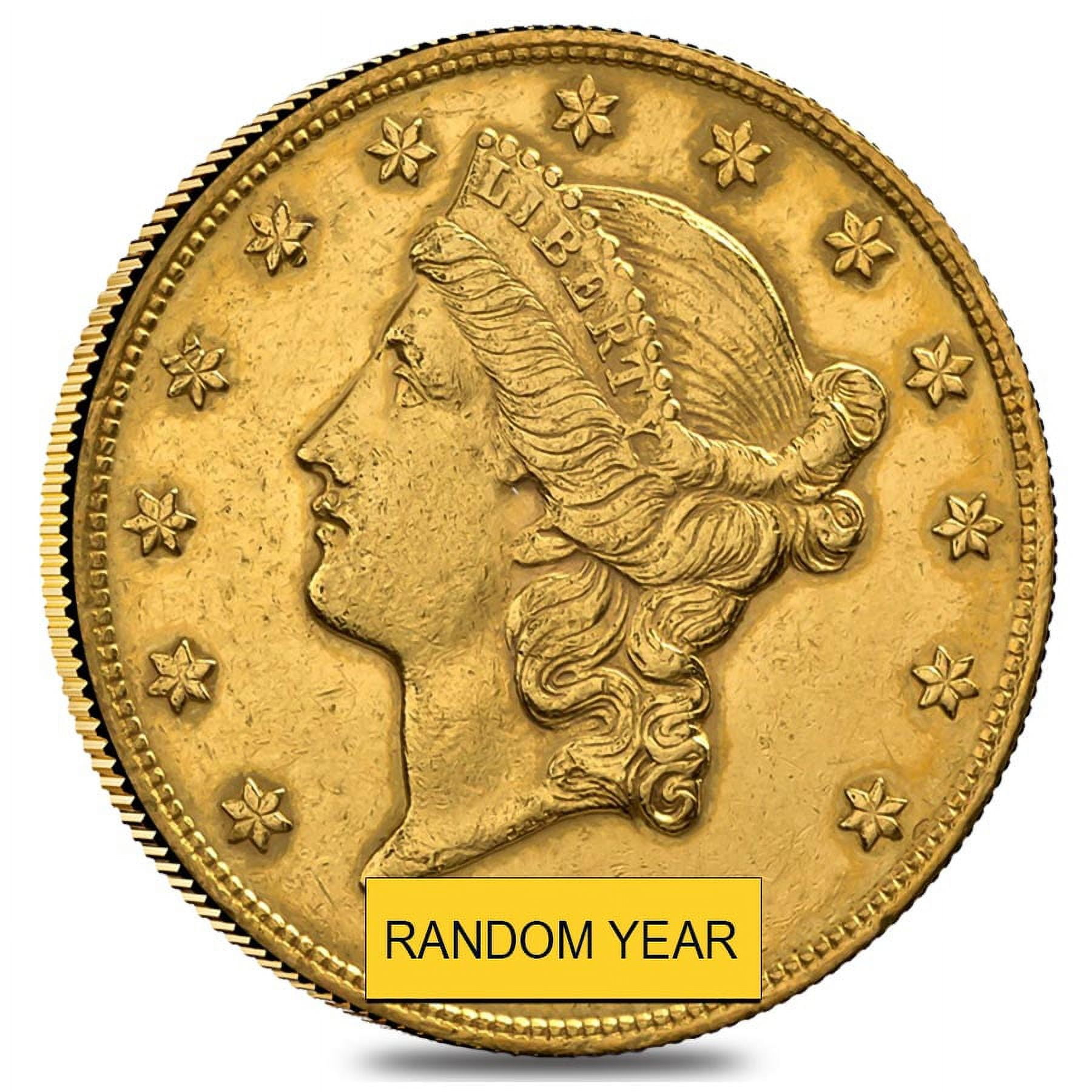 At Auction: US Saint Gaudens 1914 $20 Gold Coin within a 14-Karat Yellow- Gold Bezel Pendant 28.6 gross dwt