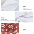 thumbnail image 5 of SKYSONIC 2 PCS Christmas Hand Towels for Bathroom and Kitchen, Happy New Year Merry Christmas Hanging Bath Kitchen Towel Washcloths, Absorbent Thick KitchenBathroom Microfiber Towel Bulk, 12"x17", 5 of 6