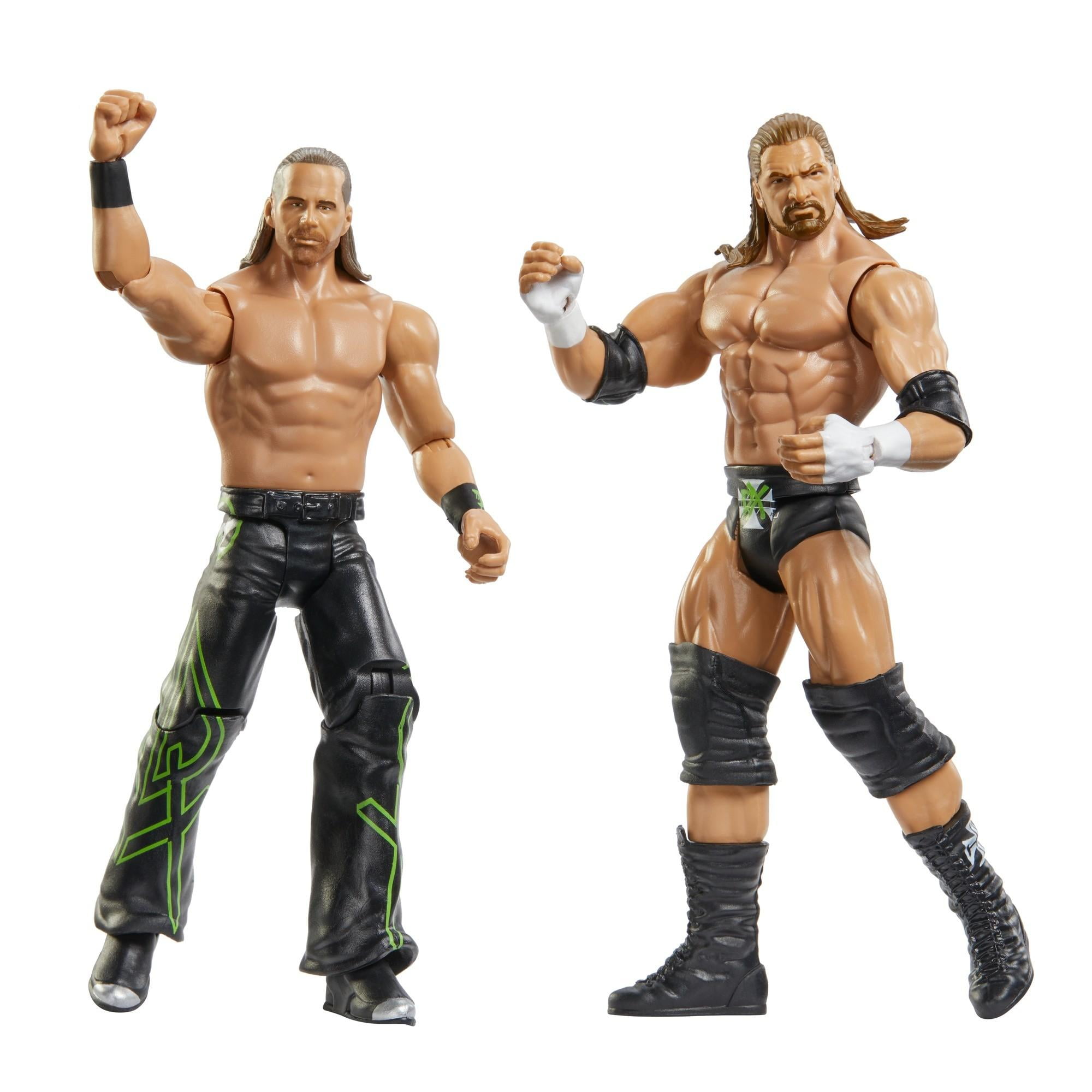 WWE Battle Pack Includes Two 6-inch Action Figures with Articulation & Ring Gear