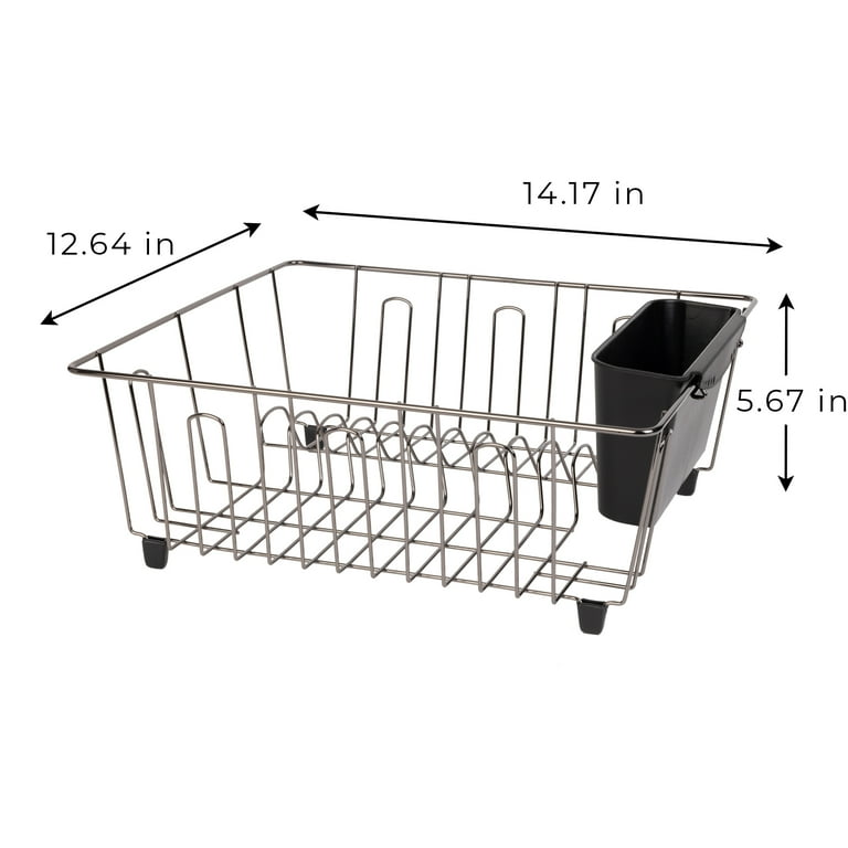 Rubbermaid Dish Drainer, Chrome