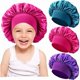 thumbnail image 1 of wonima11 3 PCS Kids Bonnets for Girls,Silk Bonnet for Kid Sleeping,Toddler Bonnet for Boys and Girls, 1 of 1