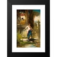 thumbnail image 2 of Franciszek Żmurko 11x14 Black Modern Framed Museum Art Print Titled - Roman Woman by the Well (1881), 2 of 5