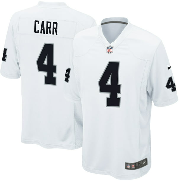 Derek Carr Las Vegas Raiders Nike Youth Game Jersey - White