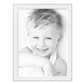 thumbnail image 2 of ArtToFrames 28" x 38" Majestic White Picture Frame, 28x38 inch Silver Wood Poster Frame (WOM-5198),  Pack, 2 of 7